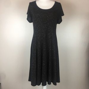 Torrid Black Space Dye Dress